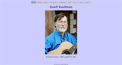 Desktop Screenshot of geoffkaufman.com